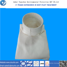 Fuente de suministro directo de fábrica PPS y PTFE Bolsa de filtro de polvo de composición para la industria de la metalurgia con muestra gratis